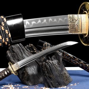 55cm Samurai Blade - Badao 21" T10 Hamon Japanese Katana