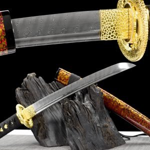 Badao Japanese Katana - 55cm Folded Steel Samurai Blade