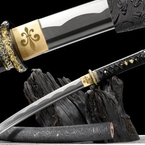 55cm Carbon Steel Samurai Sword - Badao 21" Japanese Katana