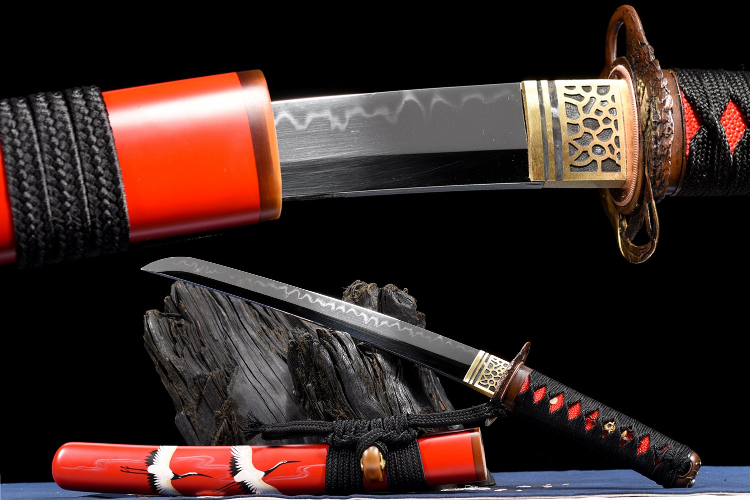21" Battle-Ready T10 Hamon - Badao 55cm Japanese Katana