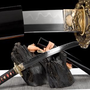 55cm Hand-Forged T10 Hamon - Badao 21" Samurai Blade