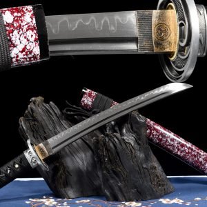 55cm T10 Hamon Combat - Badao 21" Japanese Samurai Sword