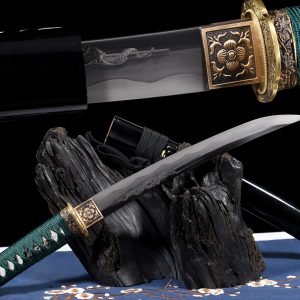 21" T10 Hamon Display - Badao 55cm Samurai Katana