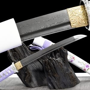 Badao Folded Steel Katana - 21" 55cm Samurai Sword
