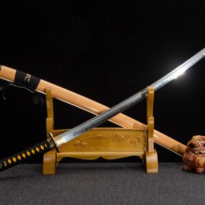 Badao Samurai Katana - 40" Damascus Steel Blade Japanese Sword