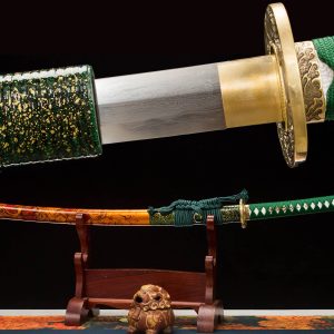 Damascus Steel Katana - Badao 40"/103cm Blade Japanese Samurai Sword