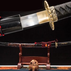 Badao Damascus Steel Sword - 103cm Katana Japanese Samurai Blade