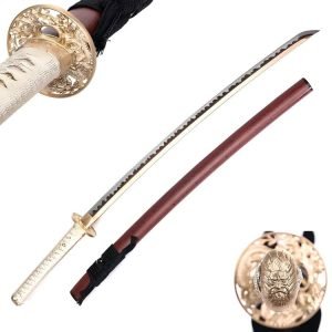 Badao Sword Japanese Katana 40 Inch Handmade High Carbon Steel Samurai Sword