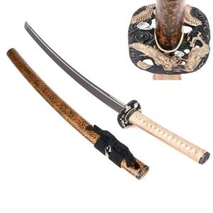 Badao Samurai Katana - 40 Inch 1060 Steel Blade High Carbon Sword