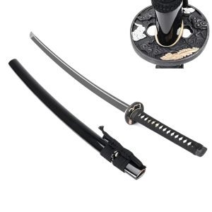40 Inch Samurai Katana - Badao 1060 High Carbon Steel Blade Sword
