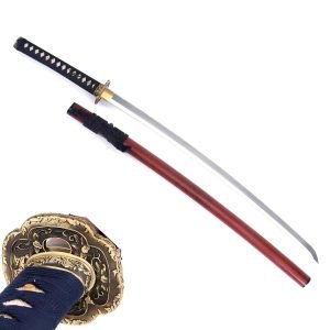 40 Inch Japanese Katana - Badao Folded Steel Blade Samurai Sword