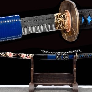 40 Inch Katana - Badao Folded Steel Blade Japanese Samurai Sword