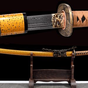 Badao Samurai Sword - 40 Inch Folded Steel Katana Blade