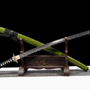 Badao Sword Katana - 40 Inch Damascus Steel Blade Japanese Samurai Sword