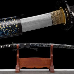 Folded Steel Katana - Badao 103cm Blade Japanese Samurai Sword
