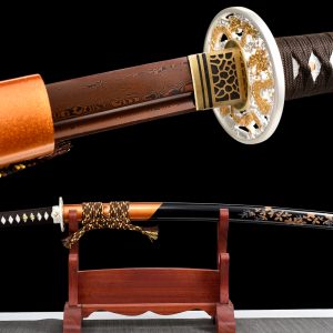 Badao Samurai Katana - 40" Folded Steel Blade Japanese Sword