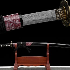 40" Folded Steel Katana - Badao Blade Japanese Samurai Sword