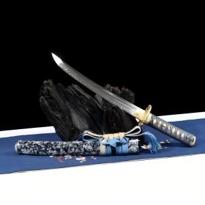 Badao Katana - 55cm T10 Hamon Blade Japanese Samurai Sword