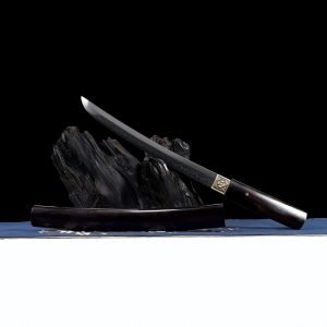 55cm Samurai Katana - Badao T10 Hamon Blade Sword