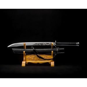 Carbon Steel Kung Fu Weapon - 88cm Badao Chinese Sword