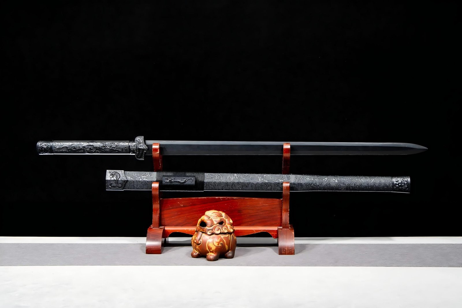 Badao Chinese Sword - 107cm Bamboo Martial Arts Kung Fu Blade