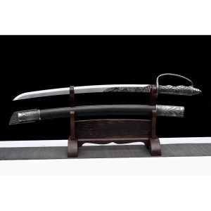 85cm Spring Steel Chinese Sword - Badao Kung Fu Weapon
