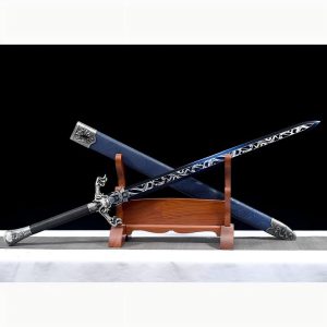 Badao Kung Fu Sword - 78cm Spring Steel Chinese Weapon