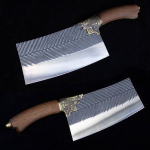 7Cr17MOV Kitchen Cleaver - Heavy-Duty Professional Chef Knife