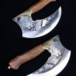 Chef's Knife for Kitchen - 7Cr17MOV Steel Sharp Cleaver