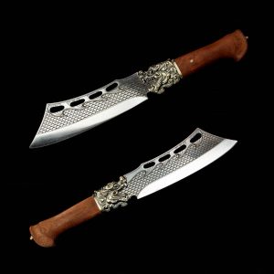 7Cr17MOV Chef Knife - Sharp Kitchen Cleaver for Daily Food Prep