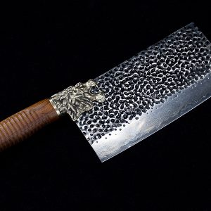 Folding Steel Kitchen Knife - Professional Chef's Cleaver for Sharp Daily Cooking Prep