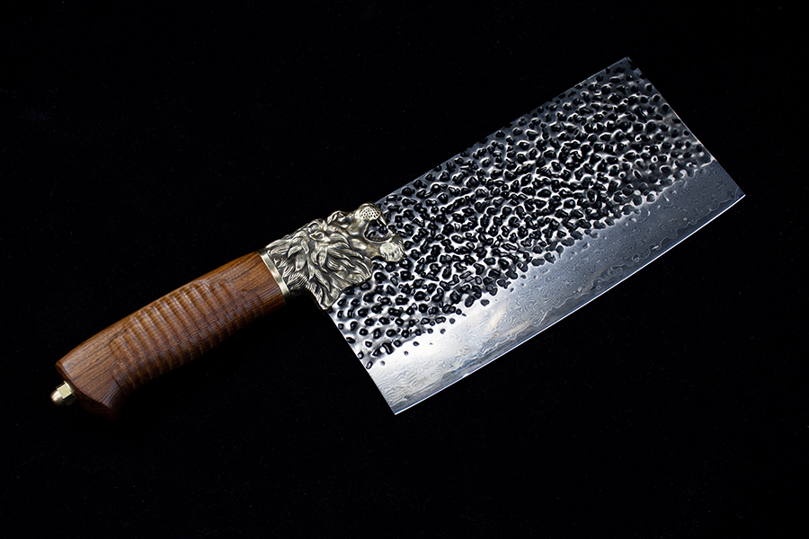 Folding Steel Kitchen Knife - Professional Chef's Cleaver for Sharp Daily Cooking Prep