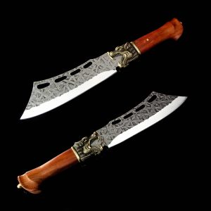Professional Kitchen Cleaver - 7Cr17MOV Steel Chef's Knife