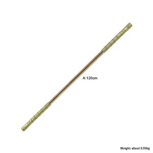 High Chromium Steel Golden Cudgel - 120cm Adjustable Monkey King Staff
