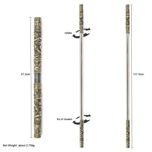 Golden Cudgel (118cm) - High Chromium Steel Monkey King Weapon