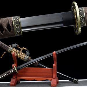 104cm High Carbon Steel Tachi - Badao Japanese Samurai Blade