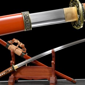 Japanese Tachi Sword - 104cm Spring Steel Badao Samurai
