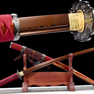 Japanese Tachi Sword - 104cm Folding Steel Badao Samurai