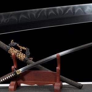 104cm T10 Hamon Tachi - Badao Japanese Samurai Blade