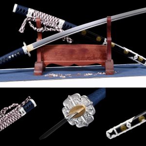 Spring Steel Tachi - Badao 104cm Japanese Samurai Blade