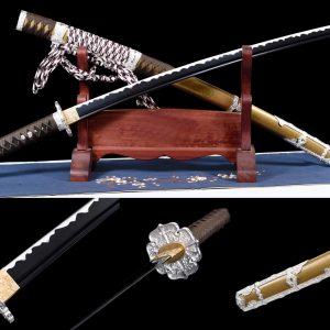 104cm 50# Steel Tachi - Badao Japanese Samurai Blade