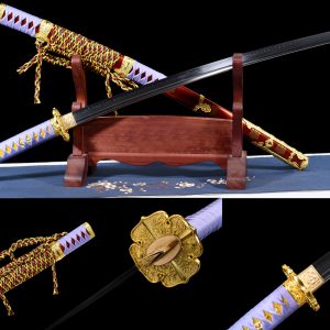 Badao 104cm T10 Hamon - Japanese Tachi Samurai Blade