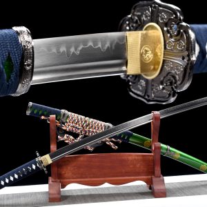104cm Japanese Tachi - Badao T10 Hamon Samurai Sword