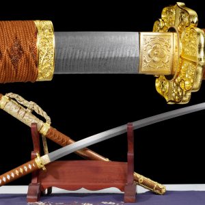 104cm Japanese Tachi - Badao Folding Steel Samurai Sword