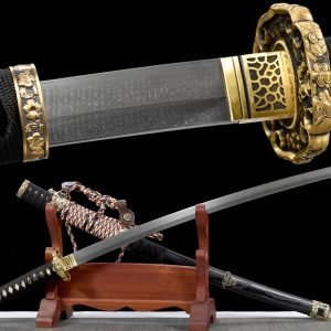 Badao Samurai Tachi - 104cm Folding Steel Japanese Sword