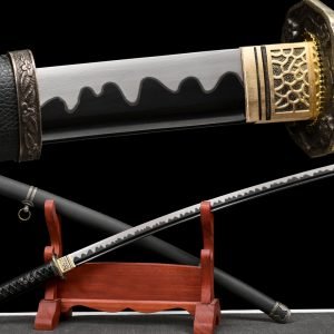 104cm High Manganese Steel Tachi - Badao Japanese Samurai Blade