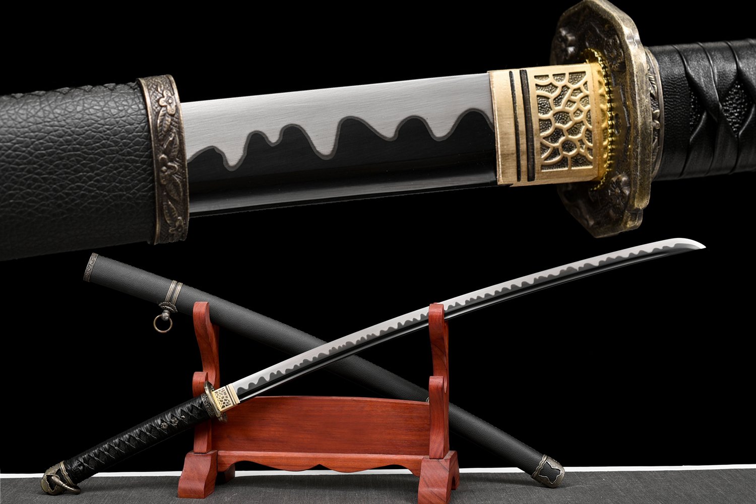 104cm High Manganese Steel Tachi - Badao Japanese Samurai Blade