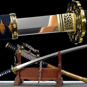 Spring Steel Blade - Badao 104cm Japanese Tachi Samurai
