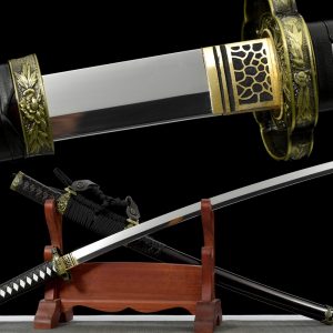 Japanese Samurai Tachi - 104cm Spring Steel Badao Sword