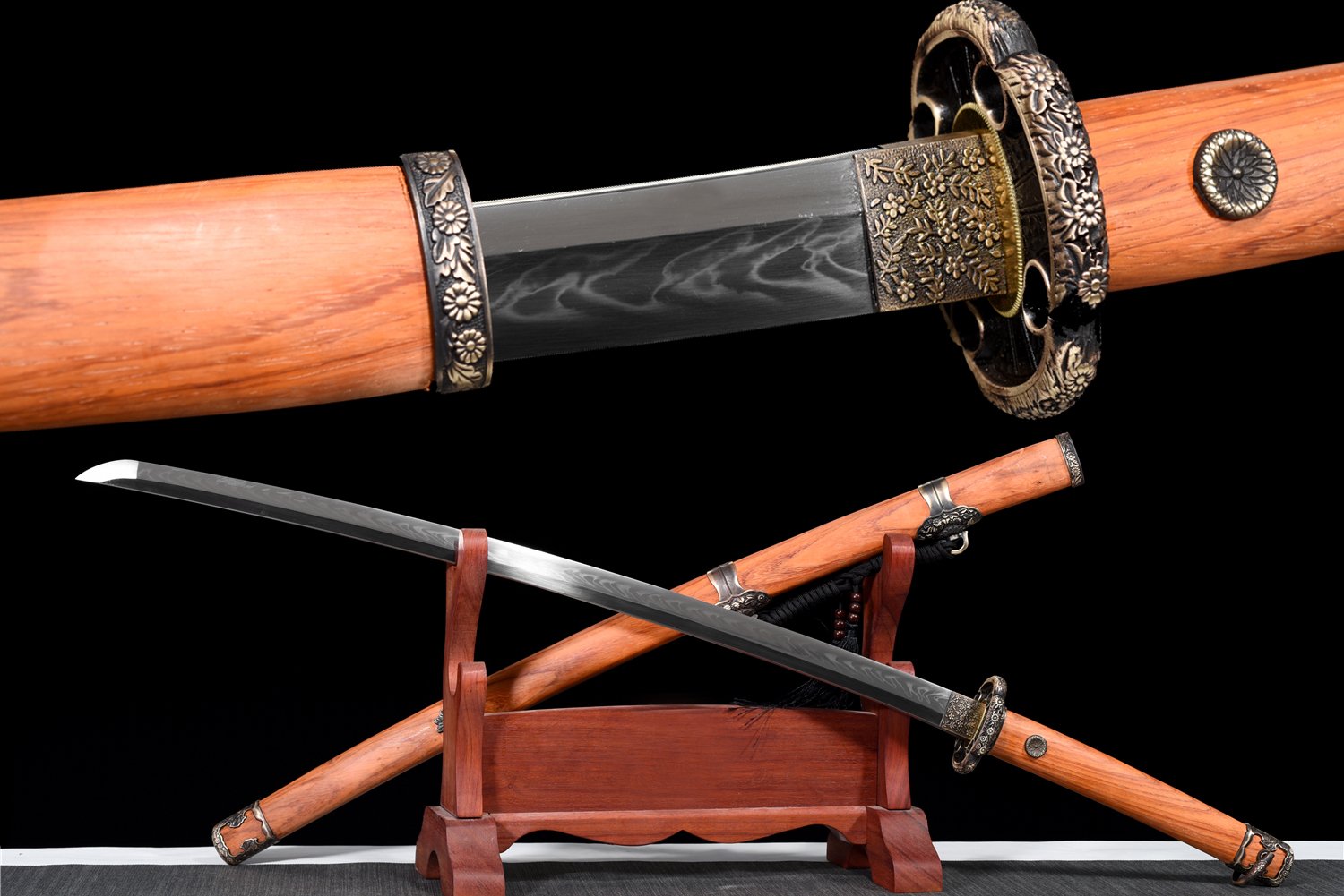 Badao 104cm Tachi - T10 Hamon Japanese Samurai Blade